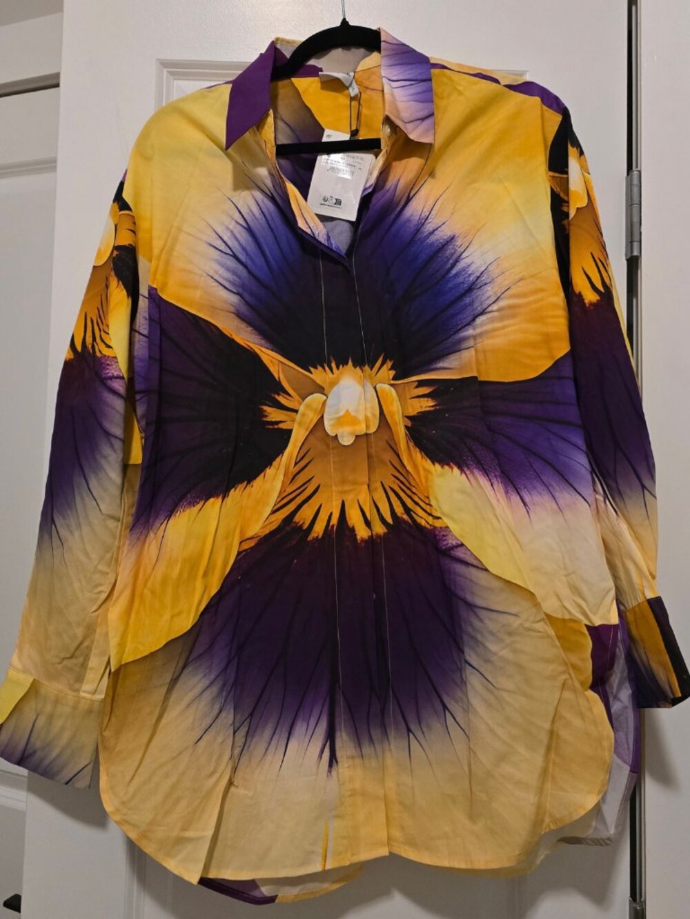 Desigual x Christian Lacroix Lilium Shirt NWT L/XL As Seen on Prue Leith GBBO